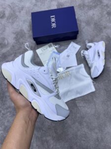 Zapatillas Dior B30 Blancas y Grises - Estilo Urbano y Lujo Deportivo